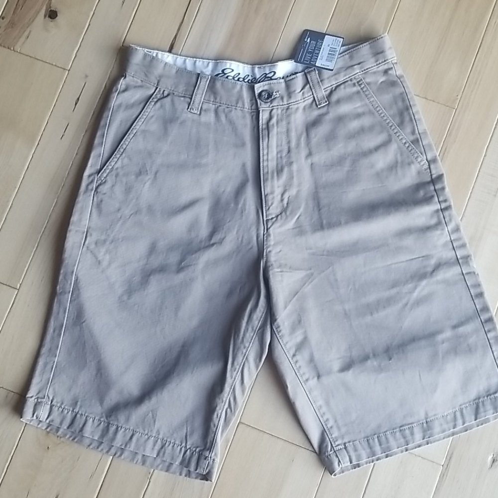 NWT - Men's Eddie Bauer Khaki Shorts